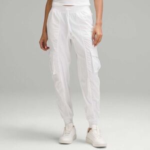 Lululemon Dance Studio Relaxed-Fit Mid-Rise Cargo Jogger White Size Medium